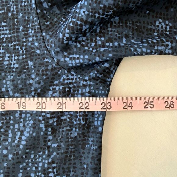 01. Algo Mens Large Pullover Hoodie Blue Digital Camo Performance Athleisure EUC - Picture 8 of 11